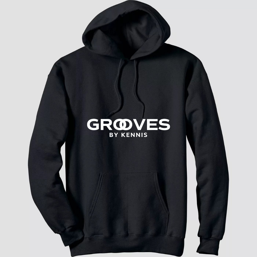 Black Grooves Hoodie ( X-Large )